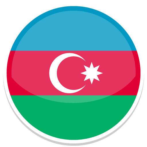 Azerbaijan Flag